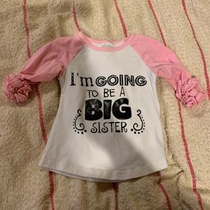 Big sister shirt